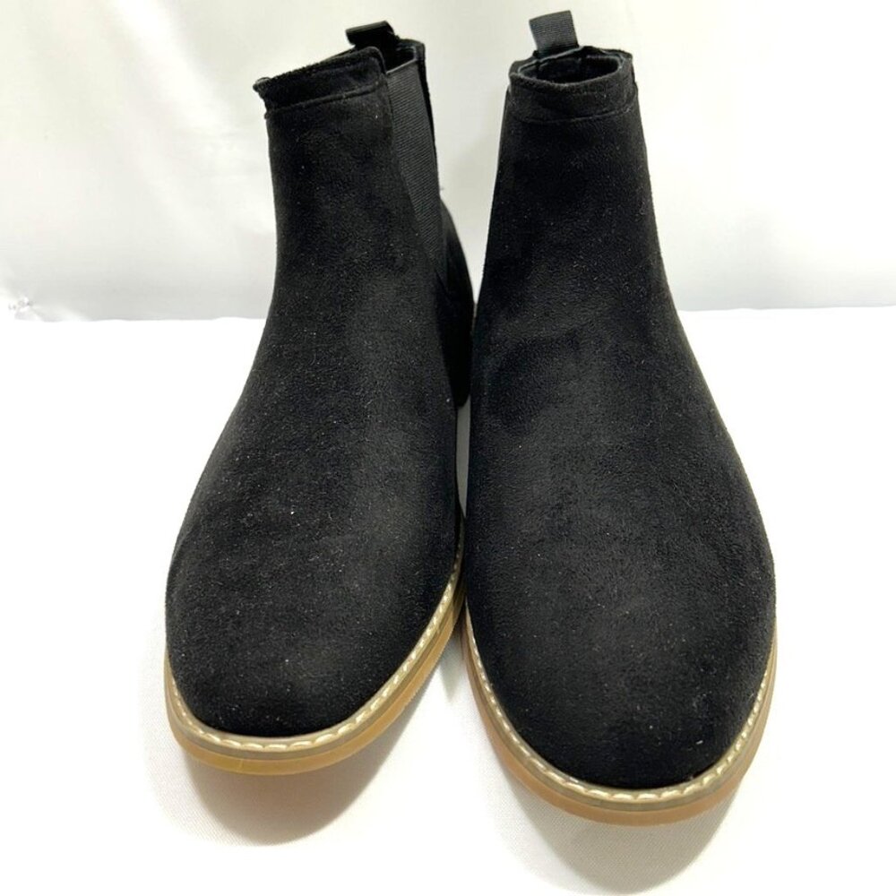 Vance Co Marshall Wide Width Chelsea Men's Black Boots‎ US  Size WD 12 - No Box